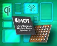 Wireless Power Receivers offer 70% Board Area Savings