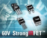 60V MOSFETs Feature Ultra-low Rds(on) for Industrial Applications