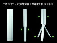 Portable Wind Turbine Charges USB-Devices