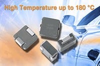 Automotive-Grade Low-Profile, High-Current Inductor rated for +180C