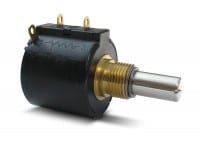10-Turn Precision Potentiometer Capable of 10 Million Shaft Revolutions