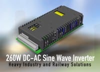 260W Sine Wave Inverter for Industrial and Railway Applications