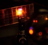 Material can be Solar Cell by Day and Light Source by Night