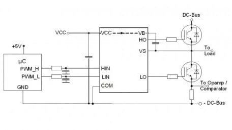 650V Half-Bridge Gate Driver IC with Integrated Bootstrap Diode
