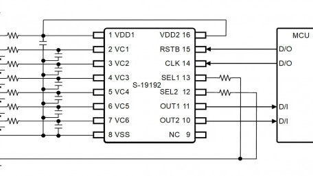 3-Serial to 6-Serial Cell Battery Monitoring ICs for Automotive Use