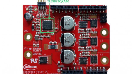 3-Phase BLDC Shield and Reference Design for Arduino