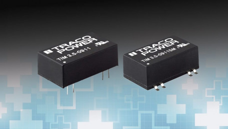 3.5-Watt Medical DC-DC Converters in DIP or SMD Packages