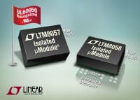2kVac Isolated 1.5W Low Noise Micromodules are UL60950 Recognized