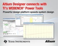 Altium Designer Connects with TI’s WEBENCH Power Supply Tools