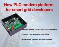 PLC Modems Supports Three Standards across Multiple Spectrum Bands