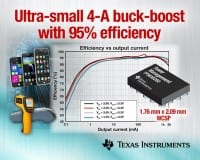 1-A and 4-A Buck-Boost Regulators Extend Battery Life