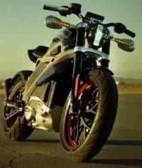 Harley E-Motorcycle with Tire-Shredding Acceleration and New Sound