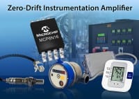 Zero-Drift Instrumentation Amplifier with Self-Correcting Architecture