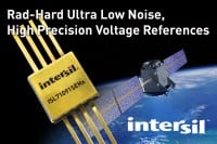 Intersil adds Voltage Options for Rad-Hard V-Refs