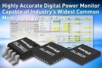 Digital Power Monitors target Telecom, Industrial and Consumer Systems