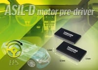Brushed Motor Pre-Driver IC supports Advanced Safety Capabilities