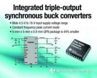 Integrated Triple-output Synchronous Buck Converters