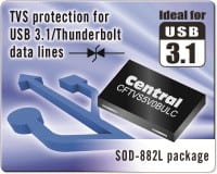 TVS Protection for USB 3.1/Thunderbolt
