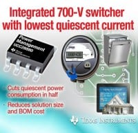 High-Voltage Power Solution Cuts Quiescent Current to Under 100uA
