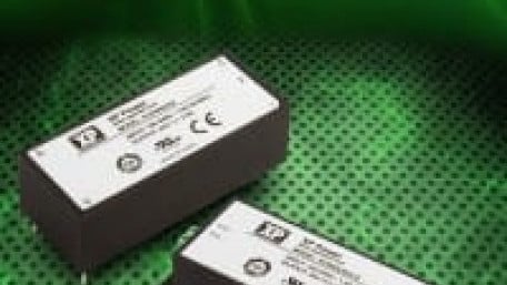 Encapsulated 60-Watt AC-DC Supply in PCB or Chassis-Mount