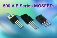 500V MOSFETs Built on Super Junction Technology