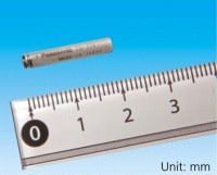 Pin-Shaped Lithium-Ion Battery for Wearables