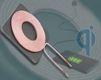 Transmitter Coil Offers High Efficiency for Qi Wireless Charging Pads