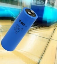 Screw-Terminal Aluminum Capacitors Feature Life of 10,000 Hrs at 85