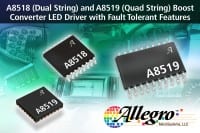 Multi-Output Boost Converter LED Driver ICs with Fault Tolerant Protection