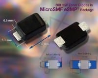500-mW Zener Diodes in Low-Profile MicroSMF eSMP Package