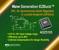 3A EZBuck Regulator in a Thermally Enhanced Package