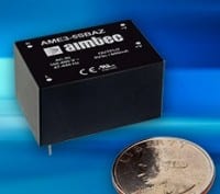 90 to 528 Vac Input AC-DC Power Supplies Deliver up to 3W