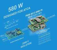 Hybrid Regulated-Ratio Digital Quarter Bricks Target ATCA