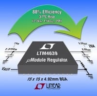 20A Step-Down Regulator Optimized for Low Vin to Low Vout