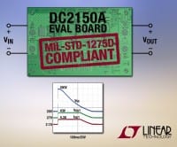 Surge Stopper Demo Board Eases MIL-STD-1275D Compliance