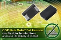 COTS Precision Foil Resistors with Flexible Termination