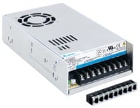 350W AC-DC Supplies offer 36Vdc or 48Vdc Outputs