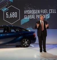 Toyota Offers Royalty-Free use of 5,600 Fuel Cell Patents