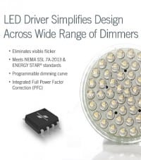 Simplified Dimmable LED Lighting Design