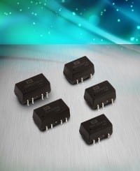 SMD DC-DCs increase Efficiency, Isolation and Temp Range