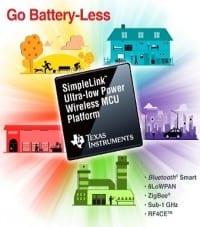 Wireless MCU Platform for Batteryless IoT Connectivity
