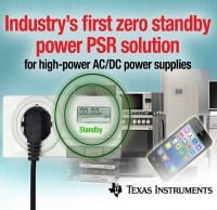 Zero-Standby Power PSR Solution for AC-DC Power
