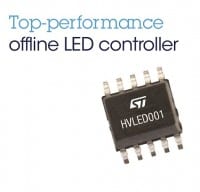 Controller Delivers PFC, Efficiency, Reliability for LED Lighting