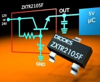 60V Regulator Transistor Reduces Footprint for MCU Powering