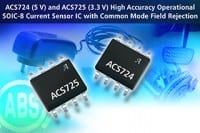 Current Sensor ICs with Common Mode Field Rejection