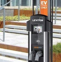 Leviton Launches Next-Gen Workplace EV Charging Pedestals