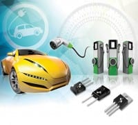 SuperFET II MOSFETs and HV Rectifiers target EVs