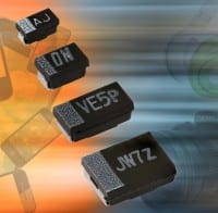 Smaller Solid Tantalum SMD Molded Chip Capacitors