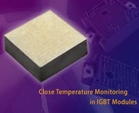 NTC Thermistor Dies Offer Same Mounting Options as IGBTs