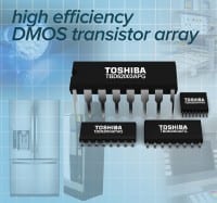 High Efficiency DMOS FET Arrays cut Losses 40%